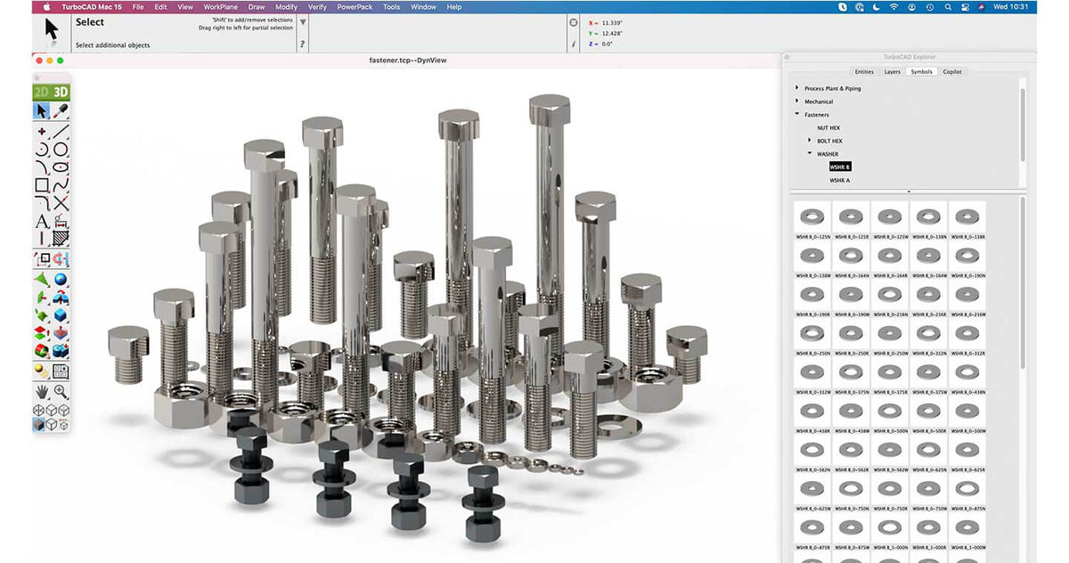 TurboCAD Mac Deluxe 2D/3D v17 - Instant Download for Mac