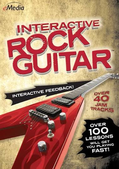 eMedia Intereactive Rock Guitar - Instant Download for Windows and Mac