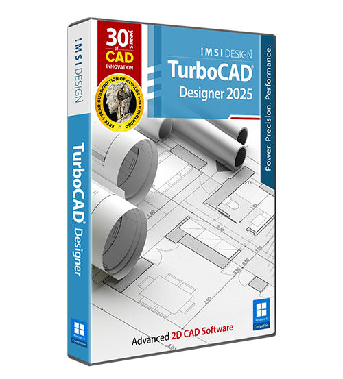 TurboCAD Designer 2025 - Instant Download for Windows