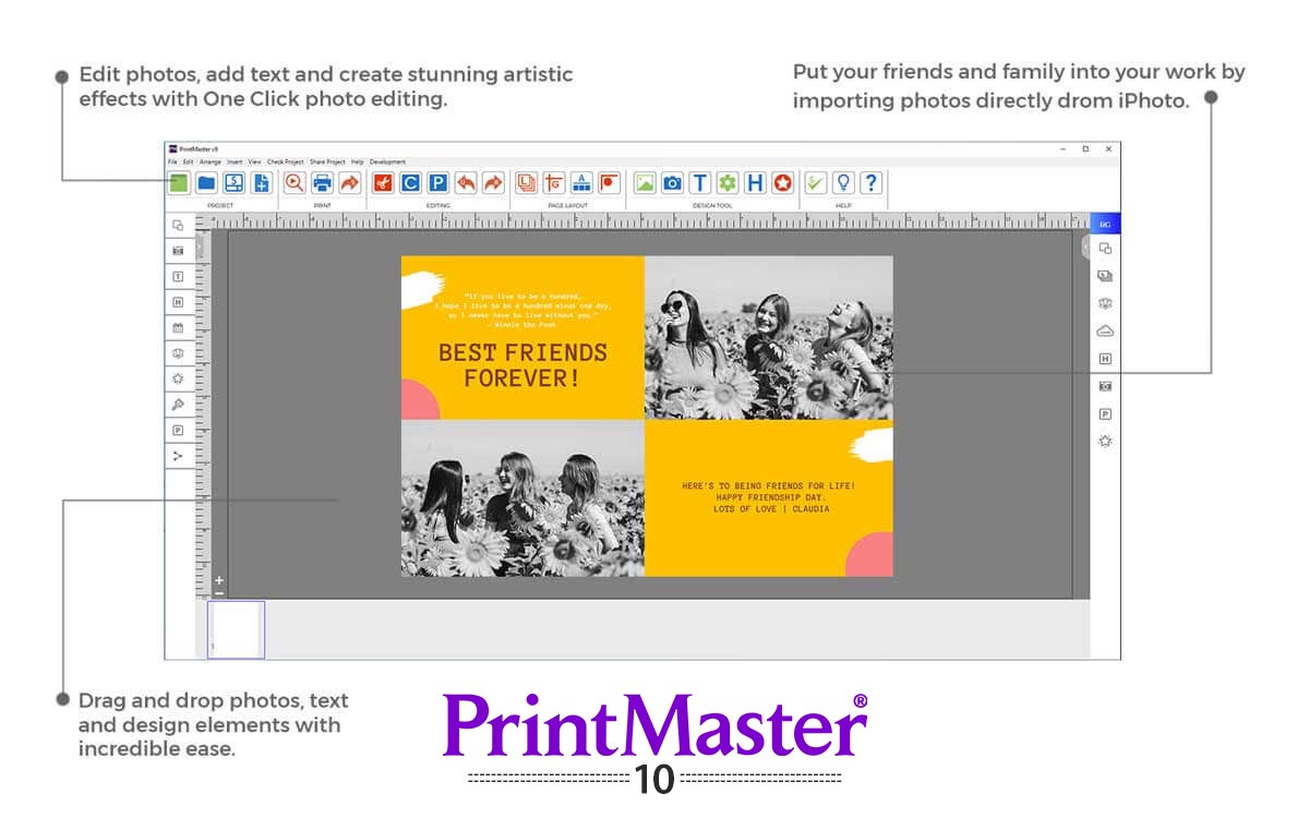 Printer Master PrintMaster 10 - Instant Download for Windows