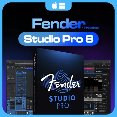 PreSonus Fender Studio Pro 8 - Instant Download for Windows and Mac