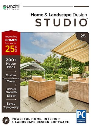 Punch! Home & Landscape Design Studio v25 - Instant Download for Windows