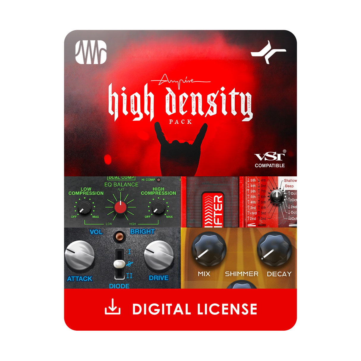 PreSonus Ampire High Density Pack - Instant Download for Windows and Mac