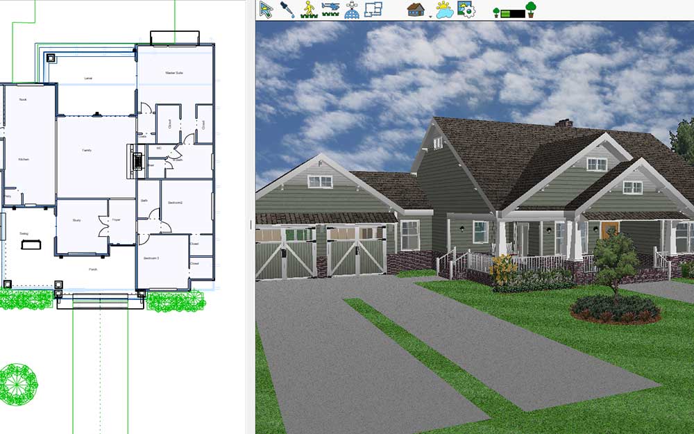 FloorPlan 2024 Home & Landscape Deluxe - Instant Download for Windows