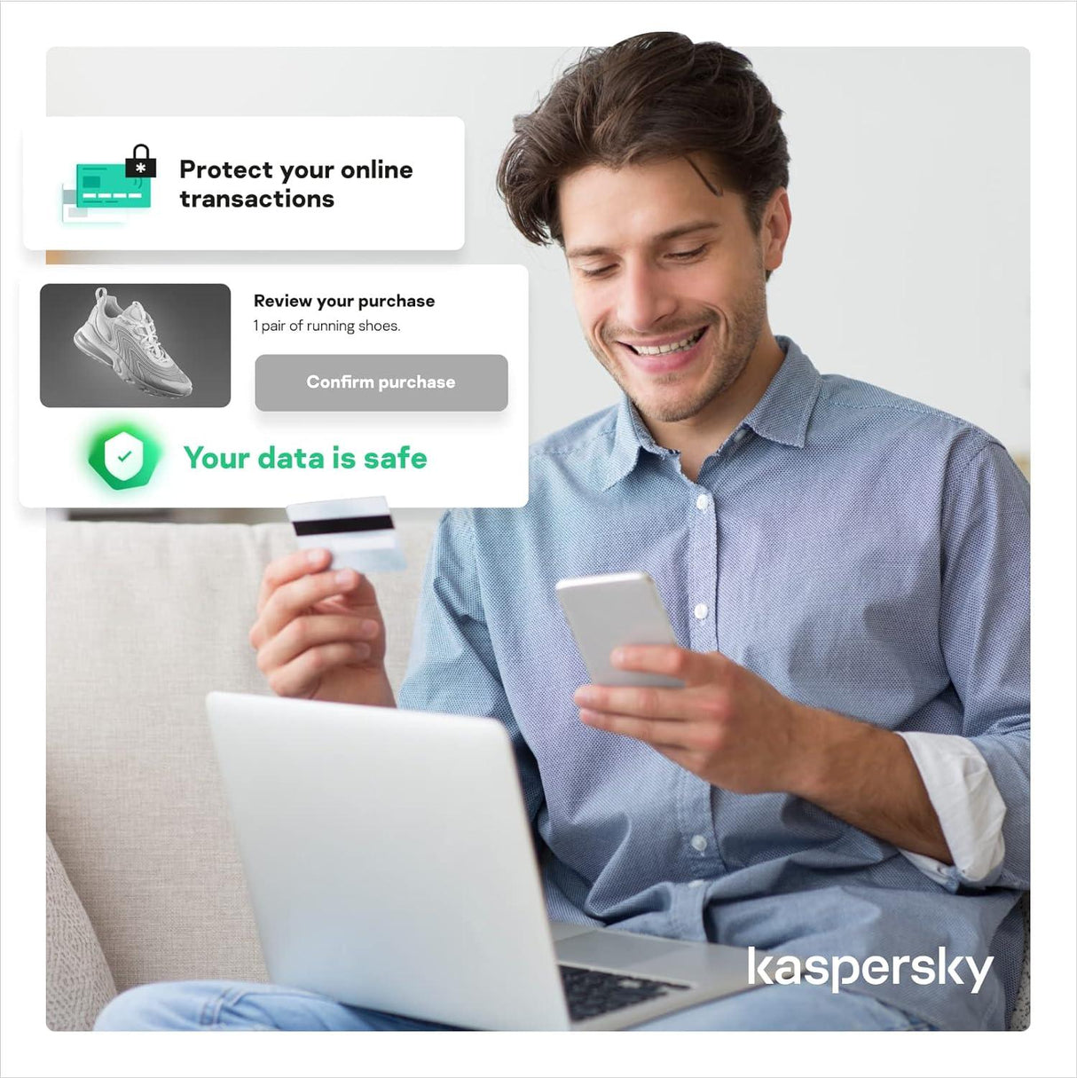 Kaspersky Standard 2023 - Instant Download for Windows and Mac (1 Computer) - SoftwareCW - Authorized Reseller