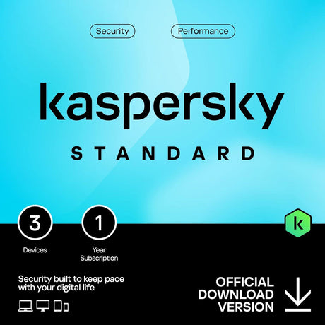 Kaspersky Standard 2023 - Instant Download for Windows and Mac (3 Computers) - SoftwareCW - Authorized Reseller