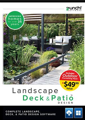 Punch! Landscape Deck & Patio Design - Instant Download for Windows