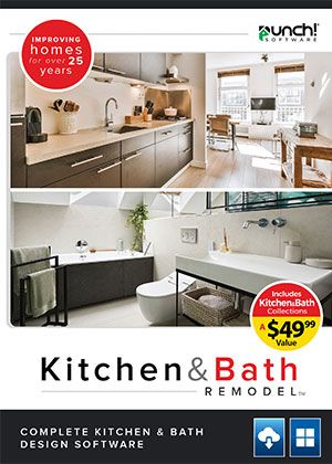 Punch! Kitchen & Bath Remodel - Instant Download for Windows