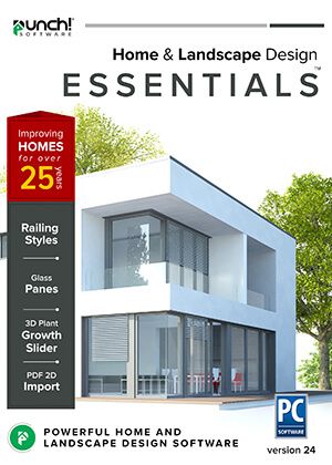 Punch! Home & Landscape Design Essentials v24 - Instant Download for Windows (1 Computer)