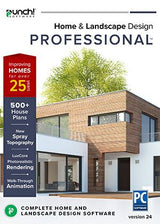 Punch! Home & Landscape Design Professional v24 - Instant Download for Windows (1 Computer)