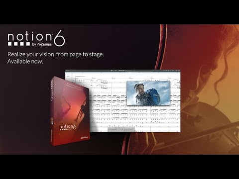 PreSonus Notion 6 - Instant Download for Windows and Mac