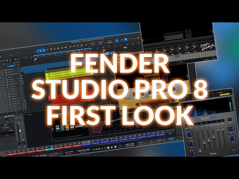 PreSonus Fender Studio Pro 8 - Instant Download for Windows and Mac
