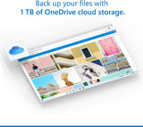 Promo graphic showing OneDrive storage