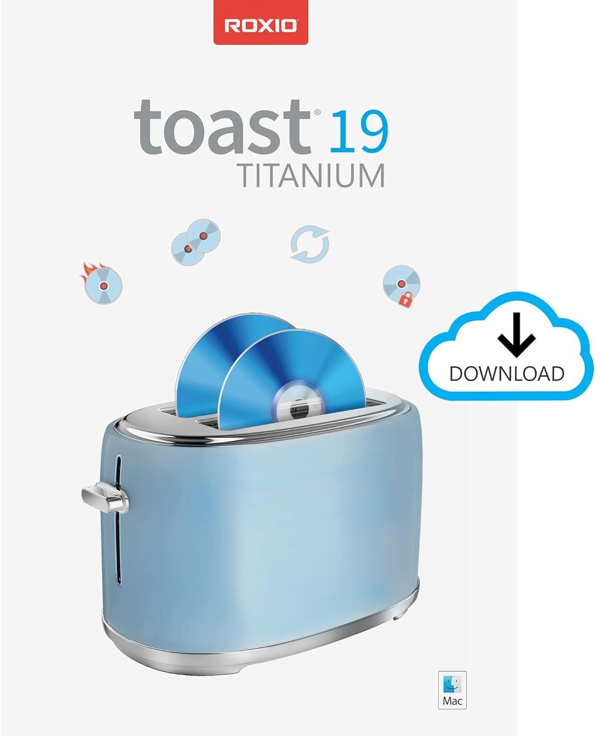 Roxio Toast 19 Titanium - Instant Download for Mac (1 Computer) - SoftwareCW - Authorized Reseller