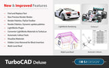 TurboCAD Deluxe 2024 - Instant Download for Windows (1 Computer)