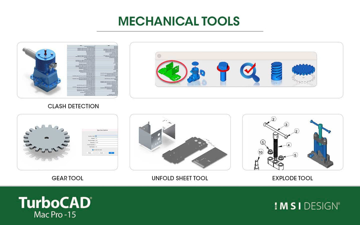 TurboCAD Mac Pro v15 - Instant Download for Mac (1 Computer)