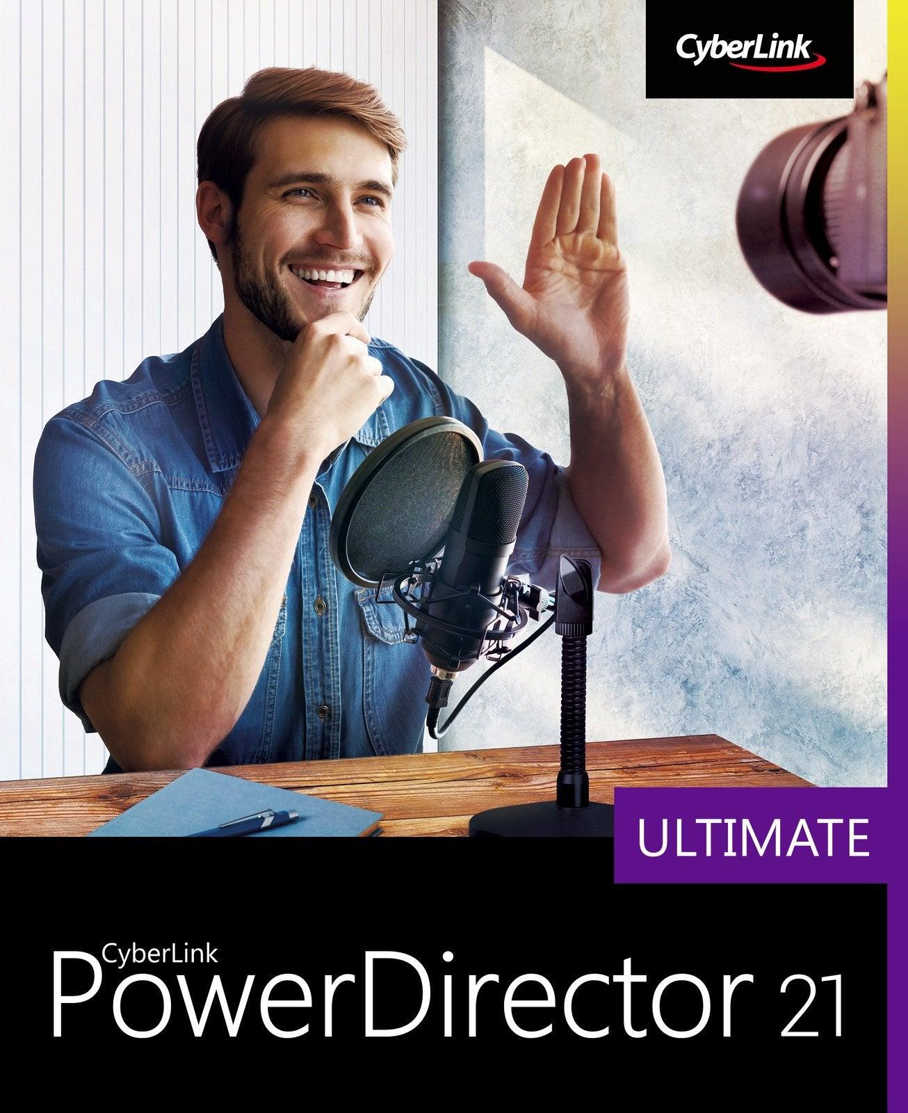 Cyberlink PowerDirector 21 Ultimate - Instant Download for