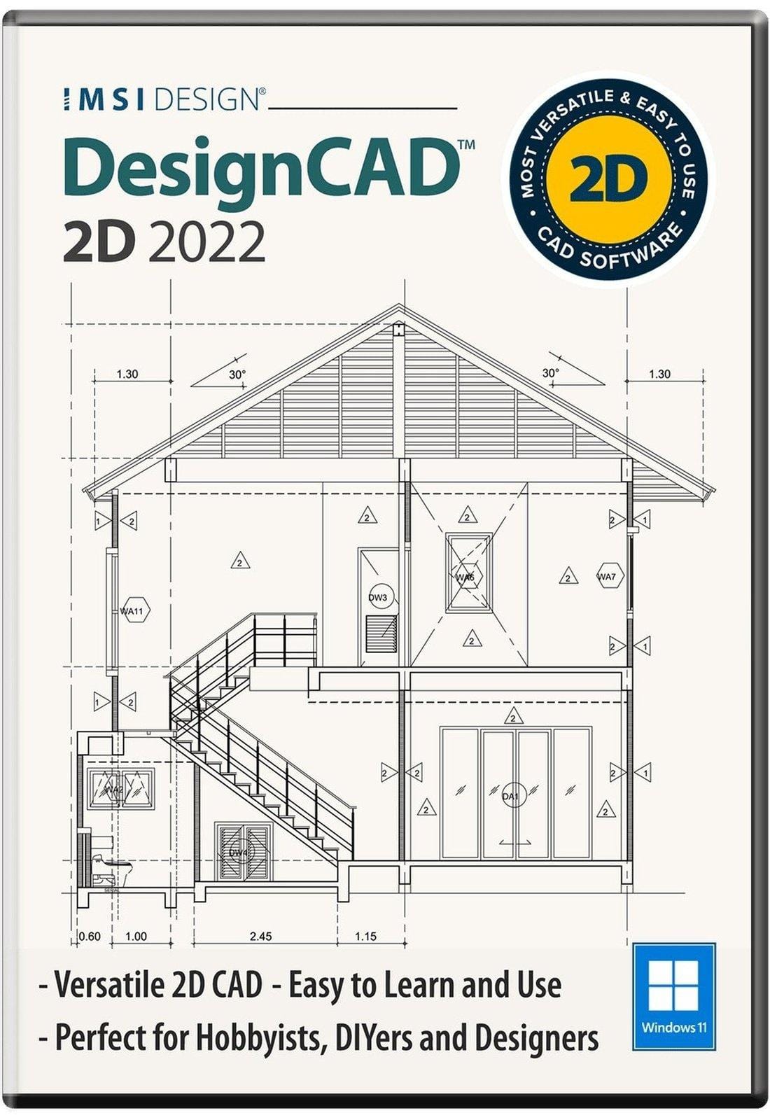 Designcad Color Drafting and Design Software | DesignCAD 2022 | SoftwareCW