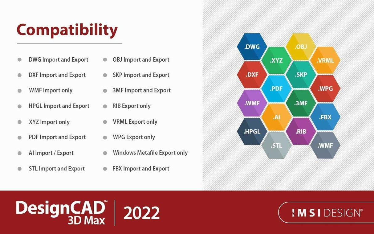 DesignCAD 3D Max 2022 - Instant Download for Windows