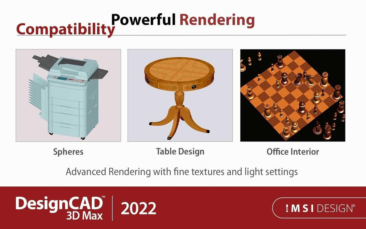 DesignCAD 3D Max 2022 - Instant Download for Windows (1 Computer) - SoftwareCW - Authorized Reseller