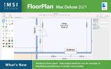 FloorPlan 2021 Home & Landscape Deluxe - Instant Download for Mac (1 Computer) - SoftwareCW - Authorized Reseller