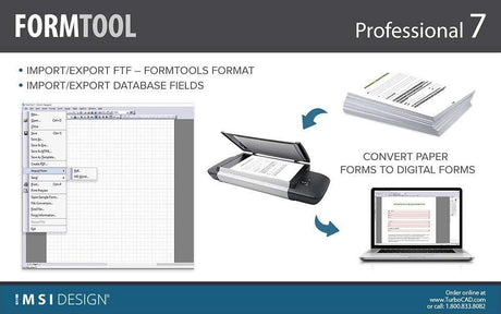 FormTool Professional v7 - Instant Download for Windows (1 Computer) - SoftwareCW - Authorized Reseller