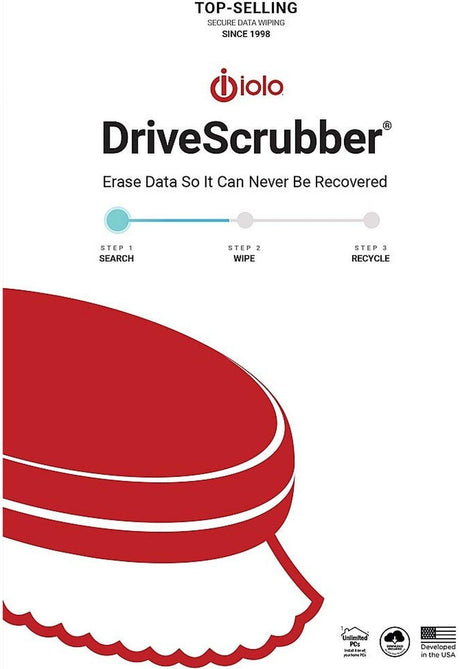 iolo Drive Scrubber - Instant Download for Windows (3 Computers) - SoftwareCW - Authorized Reseller