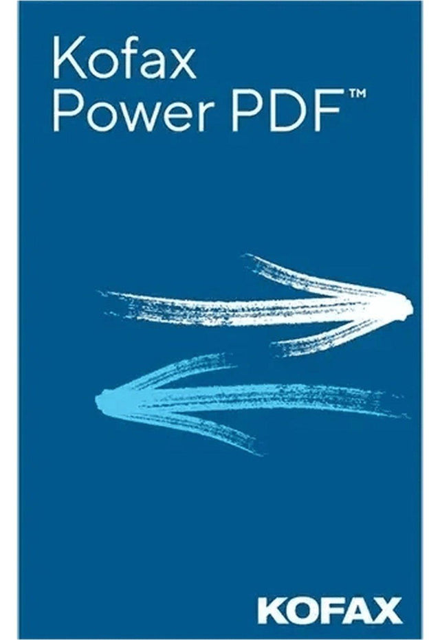 Kofax Power PDF 4.0 Advanced - Instant Download for Windows (1 Computer) - SoftwareCW - Authorized Reseller