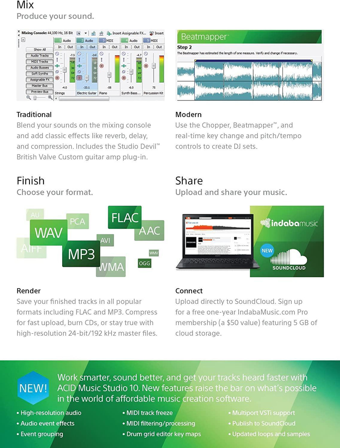 ACID Music Studio 10 Download | Legit Retailer | SoftwareCW