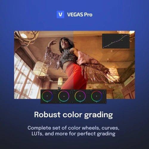 Magix Vegas Pro Post 21 - Instant Download for Windows (1 Computer) - SoftwareCW - Authorized Reseller