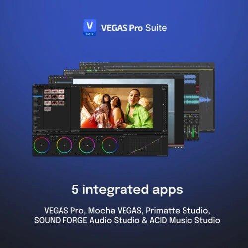 Magix Vegas Pro Suite 21 - Instant Download for Windows (1 Computer) - SoftwareCW - Authorized Reseller