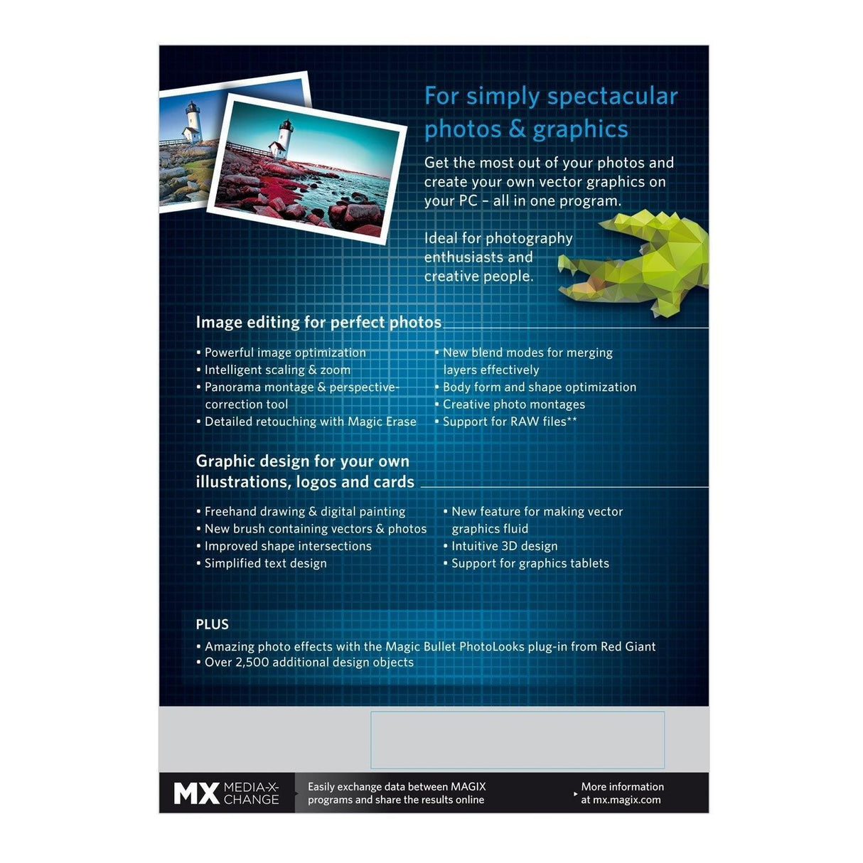Magix Xara Photo & Graphic Designer 11 - Instant Download for Windows (1 Computer) - SoftwareCW - Authorized Reseller