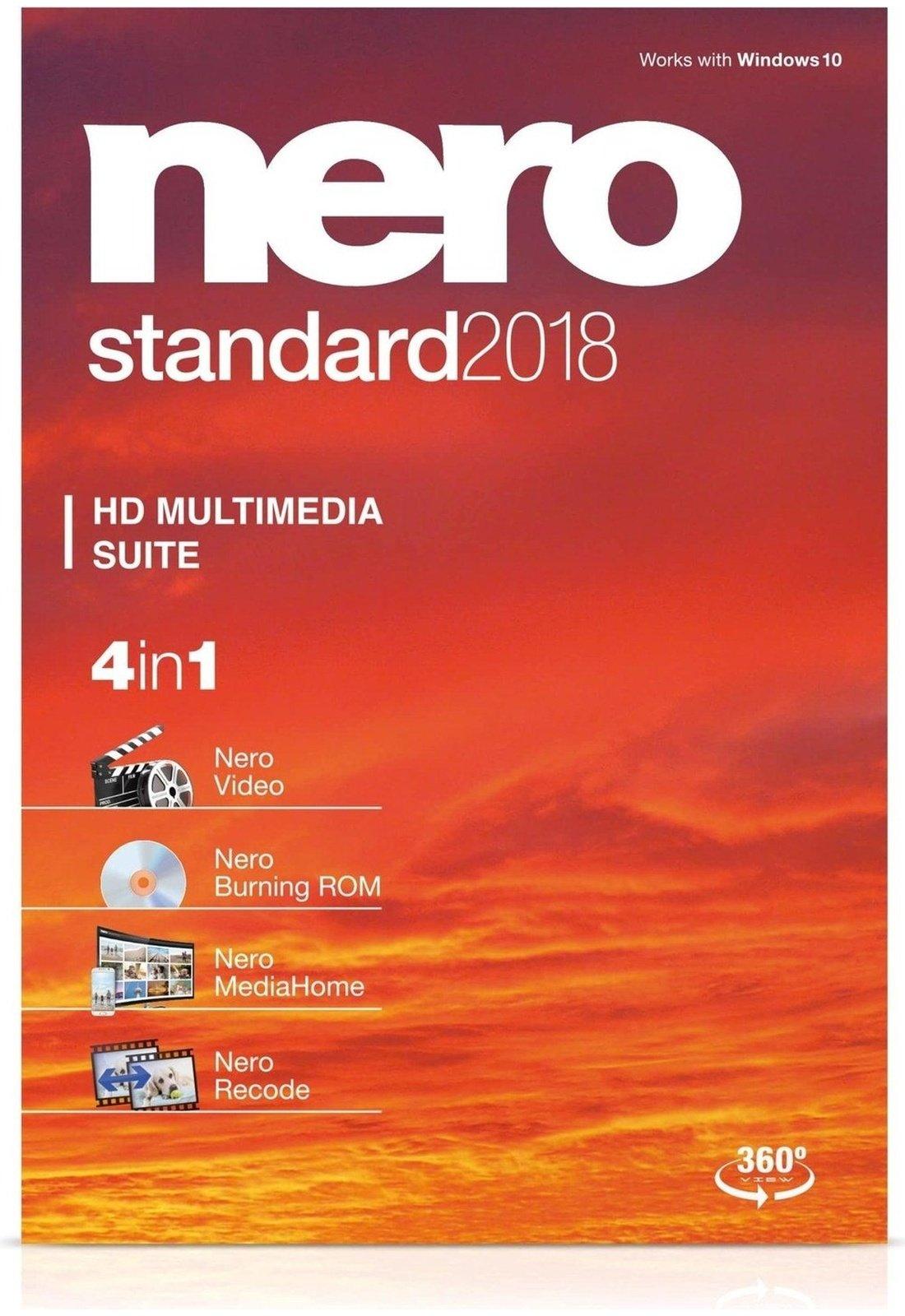 Nero Standard 2018 - Instant Download for Windows (1 Computer) - SoftwareCW - Authorized Reseller