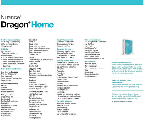 Nuance Dragon Home 15 - Instant Download for Windows (1 Computer) - SoftwareCW - Authorized Reseller