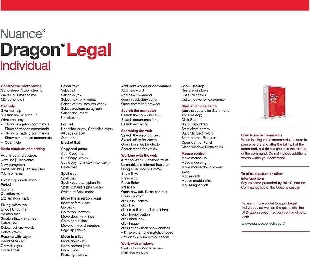 Nuance Dragon Legal 15 - Instant Download for Windows (1 Computer) - SoftwareCW - Authorized Reseller