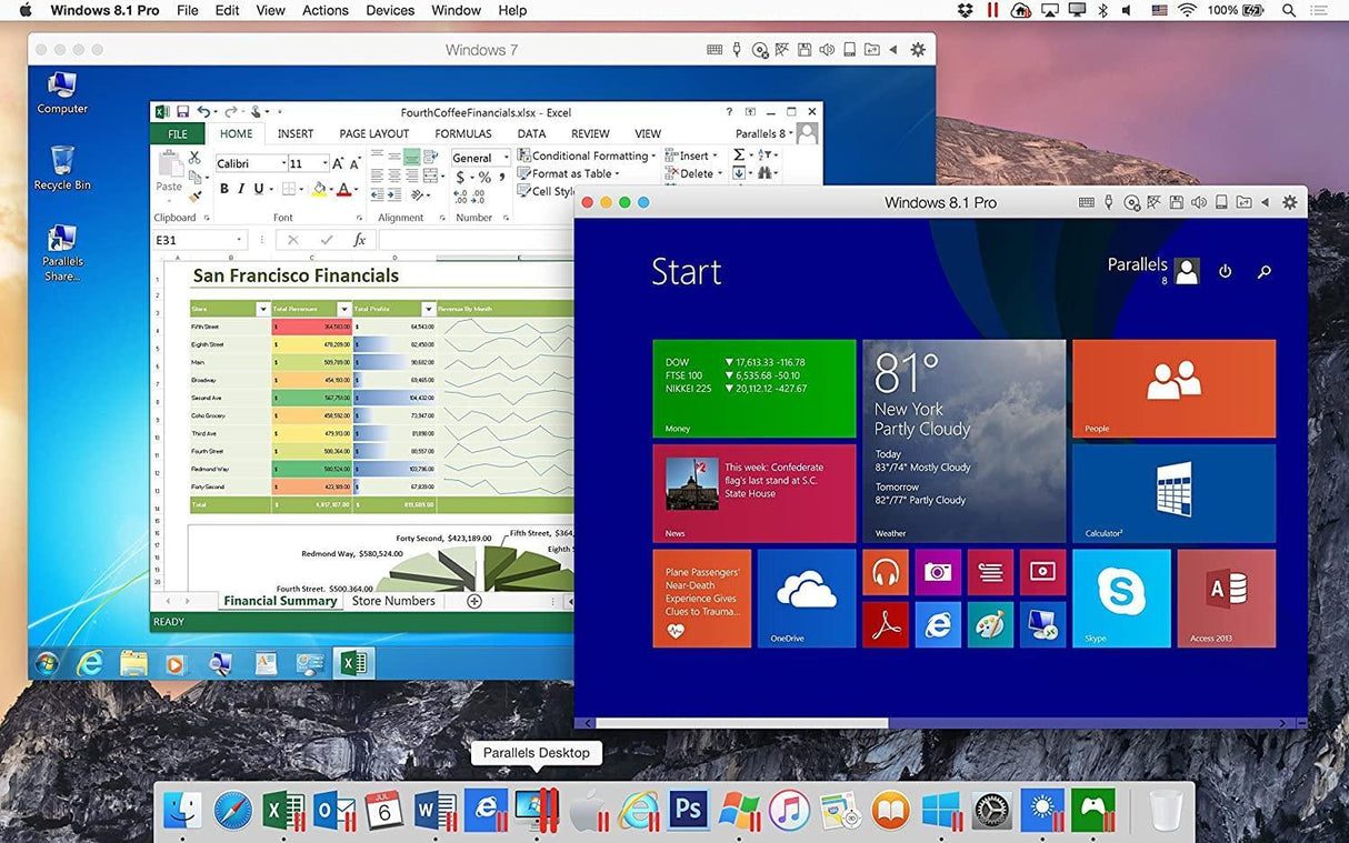 Parallels Desktop 11 for Mac - Instant Download for Mac (1 Computer) - SoftwareCW - Authorized Reseller