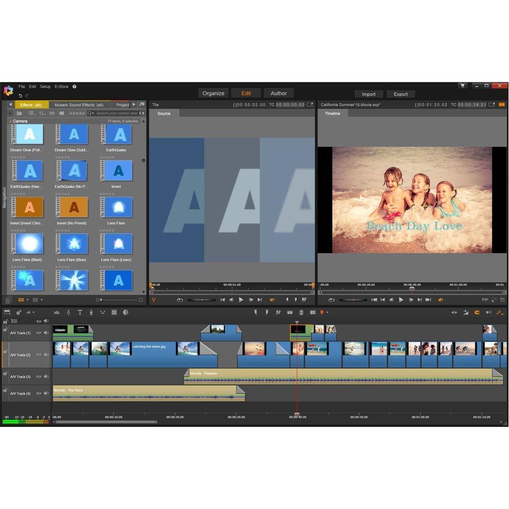 Pinnacle Editing Pinnacle Studio 20 Standard Video Editing Software - Instant Download