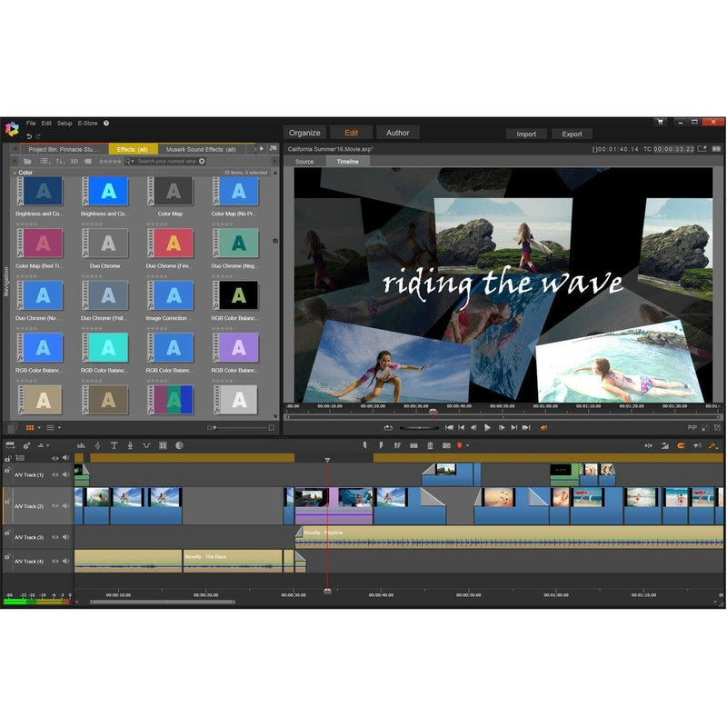Pinnacle Studio 20 Standard Video Editing Software - Instant Download