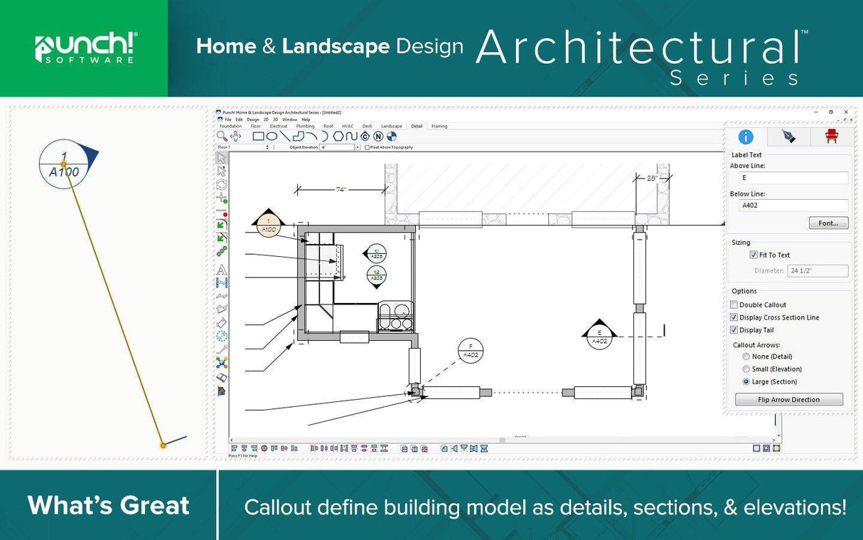 Punch! Home & Landscape Design Architectural Series v22 - Instant Download for Windows (1 Computer) - SoftwareCW - Authorized Reseller