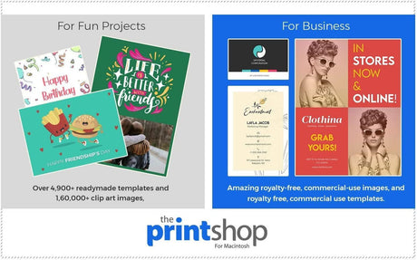 The Print Shop for Mac - Instant Download for Mac (1 Computer) - SoftwareCW - Authorized Reseller