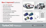 TurboCAD Platinum 2023 - Instant Download for Windows (1 Computer) - SoftwareCW - Authorized Reseller