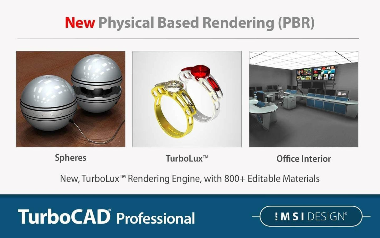 TurboCAD Professional 2023 - Instant Download for Windows (1 Computer) - SoftwareCW - Authorized Reseller